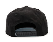 Kšiltovka HUF Apparel Cap Bar Logo Black Snapback