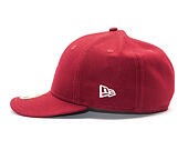 Kšiltovka New Era Mini Logo Philadelphia Phillies 59FIFTY LOW PROFILE Burgundy/White