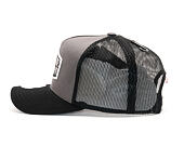 Kšiltovka UPFRONT Skate Baseball Trucker Grey/Black Snapback