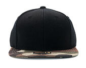 Kšiltovka State of WOW Crown 13 Black/Camo Snapback