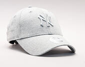 Dámská Kšiltovka New Era Jersey Essential New York Yankees 9FORTY Gray/Gray Strapback