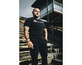 Triko Champion Crewneck T-Shirt Classic Logo Black 210972 KK001 NBK