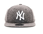 Kšiltovka New Era Slub New York Yankees 9FIFTY Gray/White Snapback