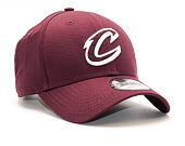 Kšiltovka New Era Felt Infill Cleveland Cavaliers 9FORTY Maroon/White Strapback