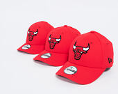 Dětská Kšiltovka New Era Essential Chicago Bulls 9FORTY Child Official Team Color Strapback