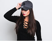 Dámská Kšiltovka New Era League Essential Los Angeles Dodgers 9FORTY Grey Heather/Black Strapback