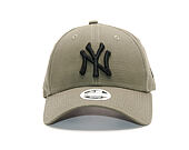 Dámská Kšiltovka New Era League Essential New York Yankees 9FORTY New Olive/Black Strapback