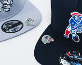 Kšiltovka New Era Character Pin New England Patriots 9FIFTY Official Team Colors Snapback