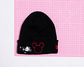 Dětský Kulich New Era Disney Knit Mickey Mouse Youth Black/Scarlet