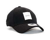 Kšiltovka New Era Satin Patch New York Yankees 9FORTY Black/White Strapback