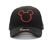 Dětská Kšiltovka New Era Disney Jr Mickey Mouse 9FORTY Toddler Black/Scarlet Strapback