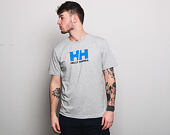 Triko Helly Hansen Logo T-Shirt Grey Melange