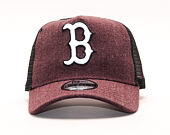 Dětská Kšiltovka New Era Seas Heather Aframe Trucker Boston Red Sox 9FORTY Toddler Heather Maroon/Wh