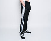 Tepláky Kappa Banda Astoria Snaps Slim Black/White