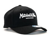 Kšiltovka Mitchell & Ness - Branded Pinscript Classic Red - Black/White