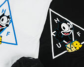 Triko HUF Felix The Cat Triple Triangle Black