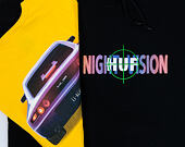 Mikina S Kapucí HUF Night Vision Black