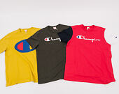 Triko Champion Crewneck T-Shirt Logo Print Red