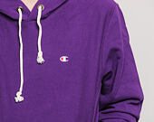 Mikina S Kapucí Champion Hooded Mini Logo Sweatshirt Purple