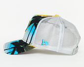 Kšiltovka New Era  Coastal Heat Trck Golden State Warriors 9FORTY A-FRAME TRUCKER  Sky Blue / Cyber 