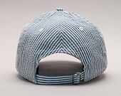 Kšiltovka New Era  Seersucker Los Angeles Dodgers 9FORTY Strapback Navy / Optic White