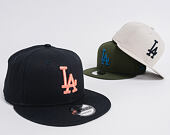 Kšiltovka New Era   League Essential Los Angeles Dodgers 9FIFTY Snapback Navy / Posh Peach