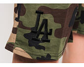 Kraťasy New Era Team Apparel Ft Short Los Angeles Dodgers Woodland Camo