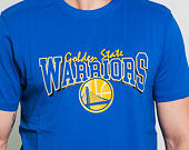 Triko New Era NBA Team Apparel Tee Golden State Warriors Majestic Blue
