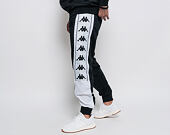 Tepláky Kappa Banda 10 Alen Black/White