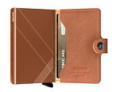 Peněženka Secrid Miniwallet Stitch Linea Caramello