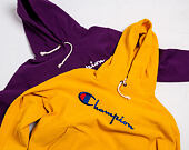 Mikina Champion Hooded Sweatshirt Classic Logo Purple
