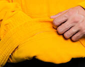 Mikina Champion Hooded Sweatshirt Oversized Yellow