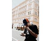 Kšiltovka Prague Lions A Frame Essential Trucker Navy/Orange Snapback