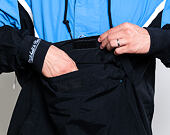 Bunda Mitchell & Ness Cleveland Cavaliers Half Zip Anorak Jacket Black/Blue