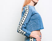 Dámský Crop Top Kappa Banda Bersy Blue/Light Cobalt/Light Beige