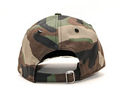 Kšiltovka New Era 9TWENTY Los Angeles Dodgers Packable Woodland Camo/White Strapback