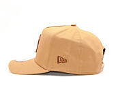 Kšiltovka New Era 9FORTY A-Frame New York Yankees League Essential Wheat/Brown Snapback