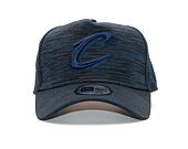 Kšiltovka New Era 9FORTY A-Frame Cleveland Cavaliers Engineered Fit Navy/Black Snapback