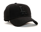 Kšiltovka New Era 9FORTY Los Angeles Dodgers Winter Utility Melton Black/Black Clipback