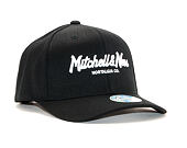 Kšiltovka Mitchell & Ness Script High Crown Black Snapback 110