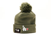 Kulich New Era Heart Knit Los Angeles Dodgers New Olive