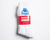 Ponožky Kappa Authentic Ailel 3 Pack White