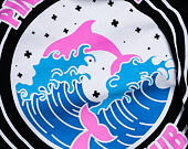 Triko Pink Dolphin Club Crest Tee Black