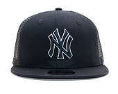 Kšiltovka New Era 9FIFTY Trucker New York Yankees Essential Navy/Official Team Colors Snapback