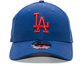 Kšiltovka New Era 9FORTY Los Angeles Dodgers Essential Dark Navy/Red Strapback