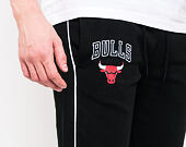 Tepláky New Era Chicago Bulls Stripe Pining Jogger Black