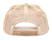 Kšiltovka New Era 9FORTY A-Frame Trucker Script Camel/Red Snapback
