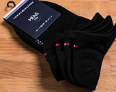 Ponožky Tommy Hilfiger Sneaker 2 Pack Black 342023001 200