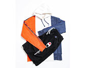 Mikina Champion Hooded Sweatshirt Painted Block 213242 WW001 WHT