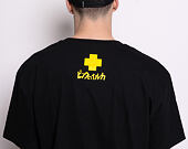 Triko Pink Dolphin Waves Ripple Tee Black PS11911WRBL